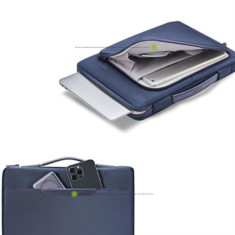Túi xách chống sốc Laptop 14 inch Innostyle OmniProtect Carry S114MNB-14 Màu Xanh dương đậm