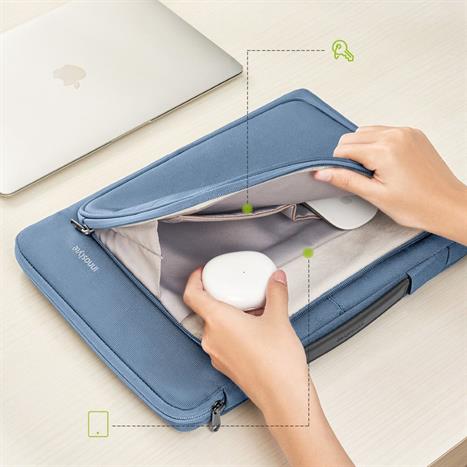 Túi xách chống sốc Laptop 16 inch Innostyle OmniProtect Carry S114IBB-16 Màu Xanh Dương