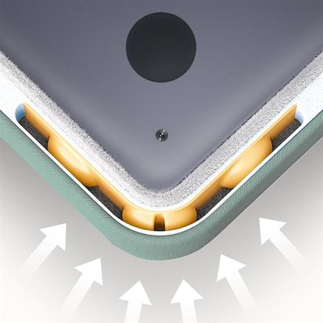 Túi xách chống sốc Laptop 16 inch Innostyle OmniProtect Carry S114MG-16 Màu Xám xanh