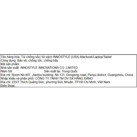 Túi xách chống sốc Laptop 14 inch Innostyle OmniProtect Plus Carrying S211DG-14 Màu Xám