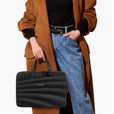 Túi xách chống sốc Laptop 14 inch Innostyle CarryLite Slim S600BLK-14 Màu Đen