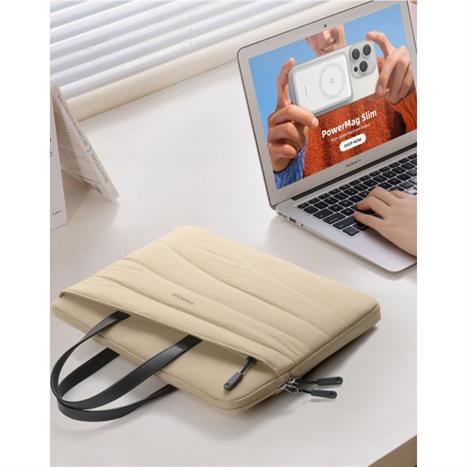 Túi xách chống sốc Laptop 16 inch Innostyle CarryLite Slim S600KH-16 Màu Khaki/xanh
