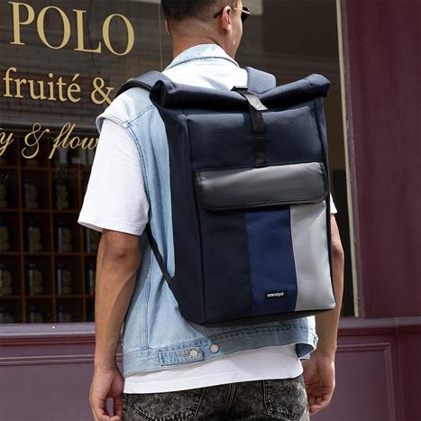 Balo Laptop 16 inch Innostyle CityTrek Elite Backpack P66BBG Màu Đen/Xanh