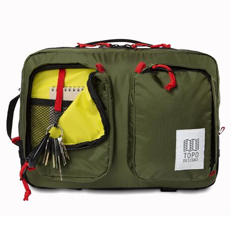 Túi đeo chống sốc Laptop 16 inch Topo Designs Global Briefcase 14L 28905 Màu Xanh Oliu