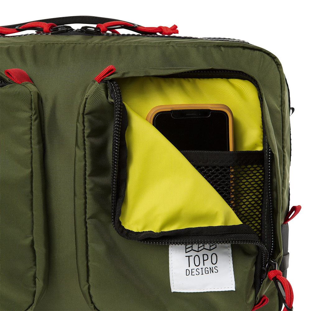 Túi đeo chống sốc Laptop 16 inch Topo Designs Global Briefcase 14L 28905 Màu Xanh Oliu