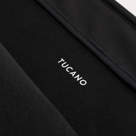 Túi chống sốc Laptop 13 inch TUCANO Velluto Macbook BFVELMB13-BK - Đen Màu Đen