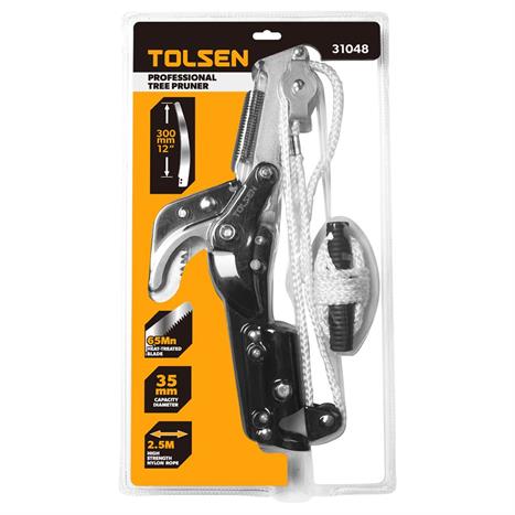 Kéo cắt cành thép Tolsen 31048 Màu Đen - Vàng