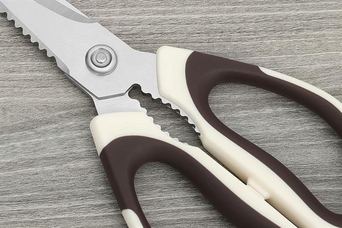 Kéo nhà bếp thép không gỉ 3Cr13 Delites CF7440 Màu Nâu nhạt