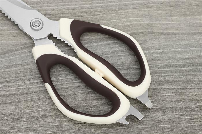 Kéo nhà bếp thép không gỉ 3Cr13 Delites CF7440 Màu Nâu nhạt