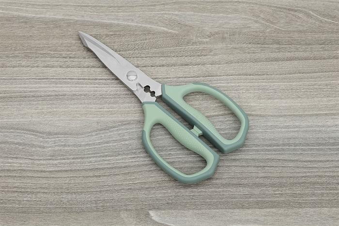 Kéo nhà bếp thép không gỉ 3Cr13 Delites CF7441 Màu Xanh lá