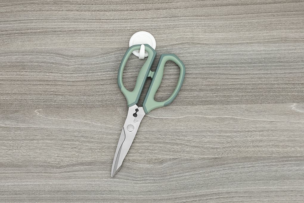Kéo nhà bếp thép không gỉ 3Cr13 Delites CF7441 Màu Xanh lá