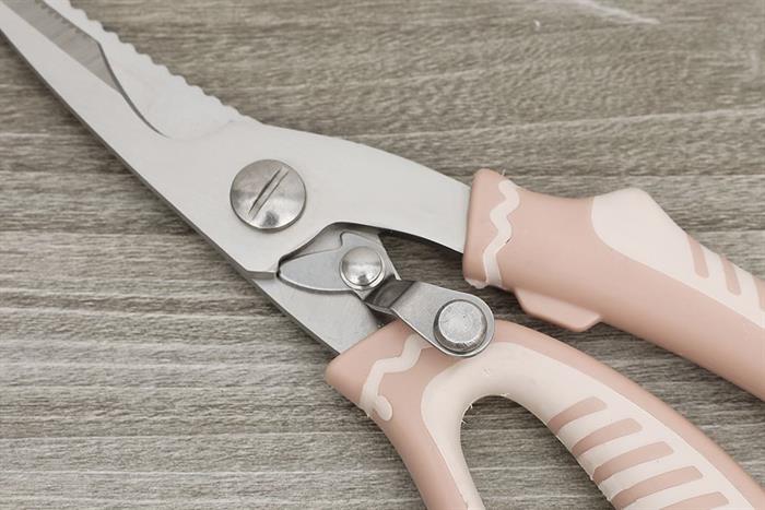 Kéo cắt xương thép không gỉ 3Cr13 Delites CF7442 Màu Hồng Kem