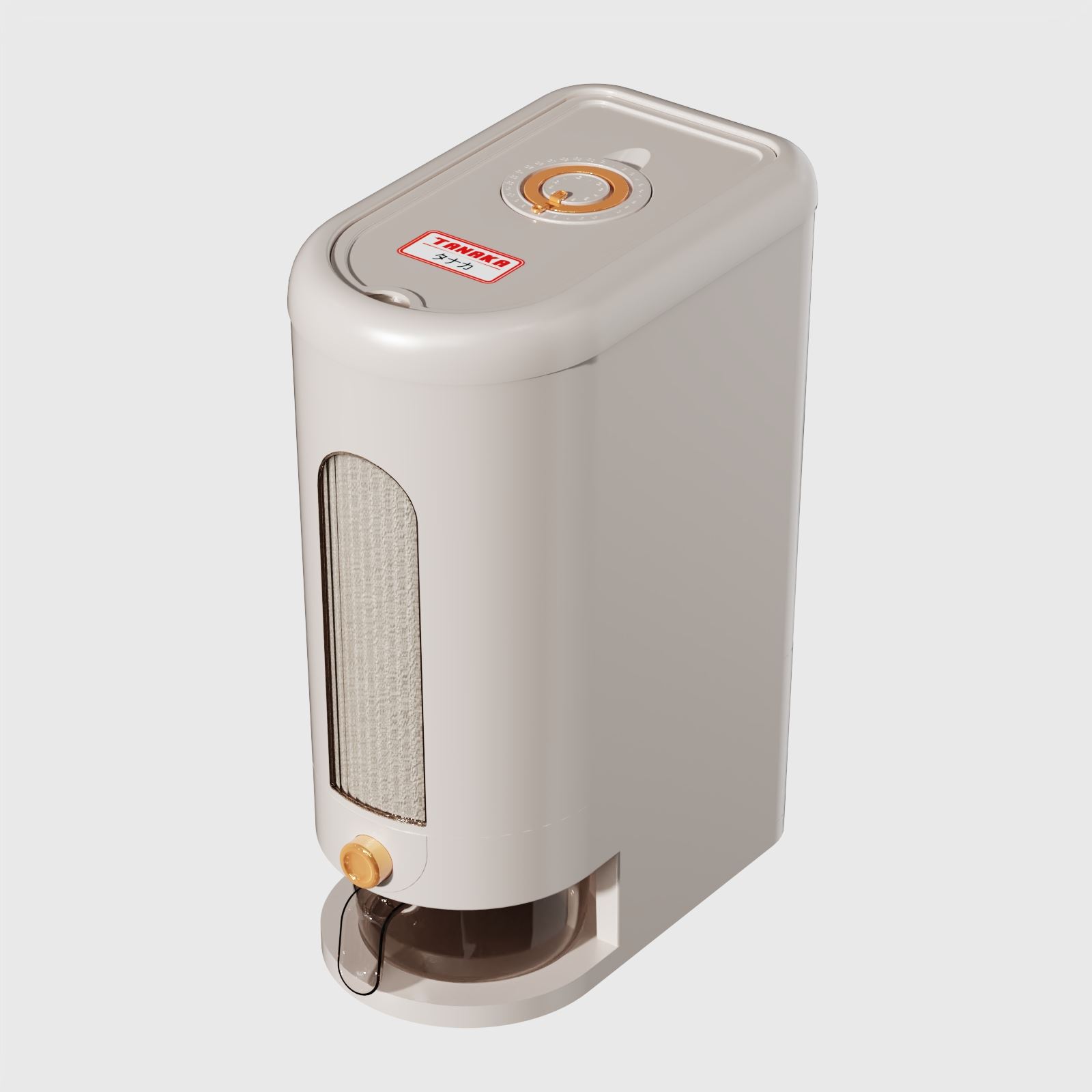 Thùng gạo 10 kg Tanaka TG0110-WH trắng Màu Trắng - Kem