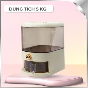 Thùng gạo 5 kg Tanaka TG0205-TRANS trong suốt
