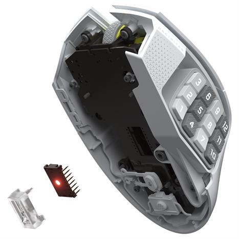 Chuột Bluetooth Gaming Corsair SCIMITAR ELITE SE White/CH-9314011-AP Màu Trắng