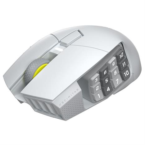 Chuột Bluetooth Gaming Corsair SCIMITAR ELITE SE White/CH-9314011-AP Màu Trắng