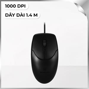 Chuột Có dây Gaming MicroPack M-101 - Đen