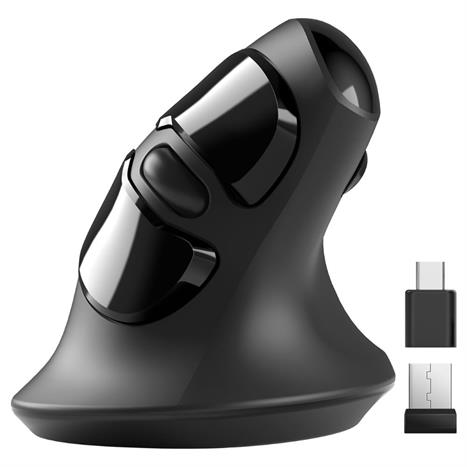 Chuột Bluetooth Silent MicroPack MP-V03W - Đen Màu Đen