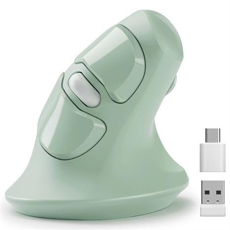 Chuột Bluetooth Silent MicroPack MP-V03W - Xanh Màu Xanh lá