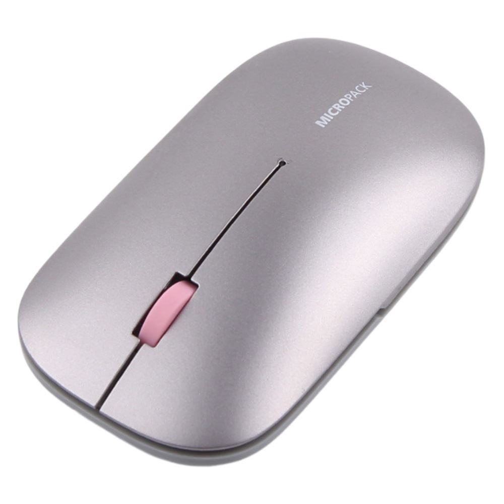 Chuột Bluetooth Silent MicroPack ML-203W - Xám - 3