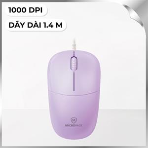 Chuột Có dây MicroPack M-105 - Tím