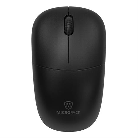 Chuột không dây Silent MicroPack MP-712W - Đen Màu Đen