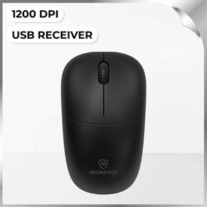 Chuột không dây Silent MicroPack MP-712W - Đen