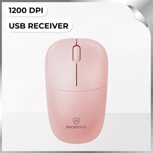 Chuột không dây Silent MicroPack MP-712W - Hồng