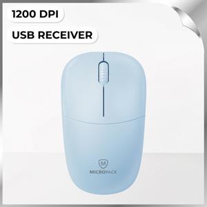 Chuột không dây Silent MicroPack MP-712W - Xanh dương