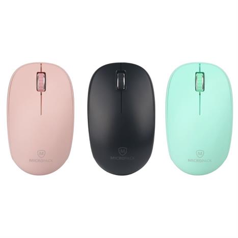 Chuột không dây MicroPack MP-716W - Đen Màu Đen