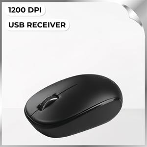 Chuột không dây MicroPack MP-716W - Đen