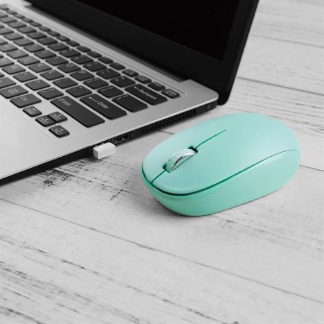 Chuột không dây MicroPack MP-716W - Xanh Màu Xanh Dương