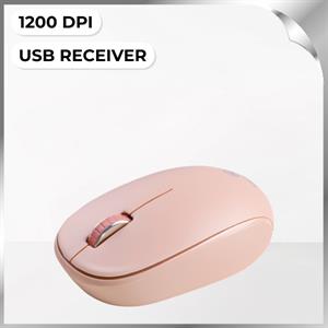 Chuột không dây MicroPack MP-716W - Hồng