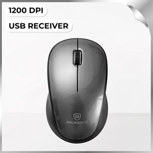 Chuột không dây Silent MicroPack MP-771W - Xám