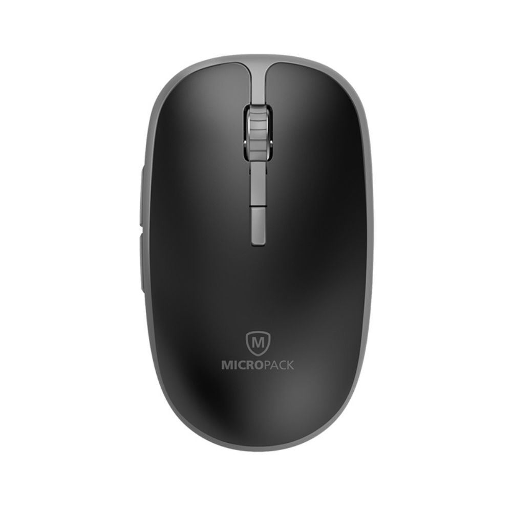 Chuột Bluetooth Silent MicroPack MP-729B - Đen