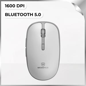 Chuột Bluetooth Silent MicroPack MP-729B - Trắng