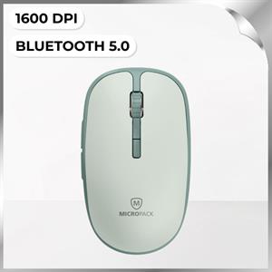 Chuột Bluetooth Silent MicroPack MP-729B - Xanh lá