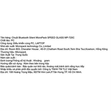 Chuột Bluetooth MicroPack MP-720C - Trắng Màu Trắng