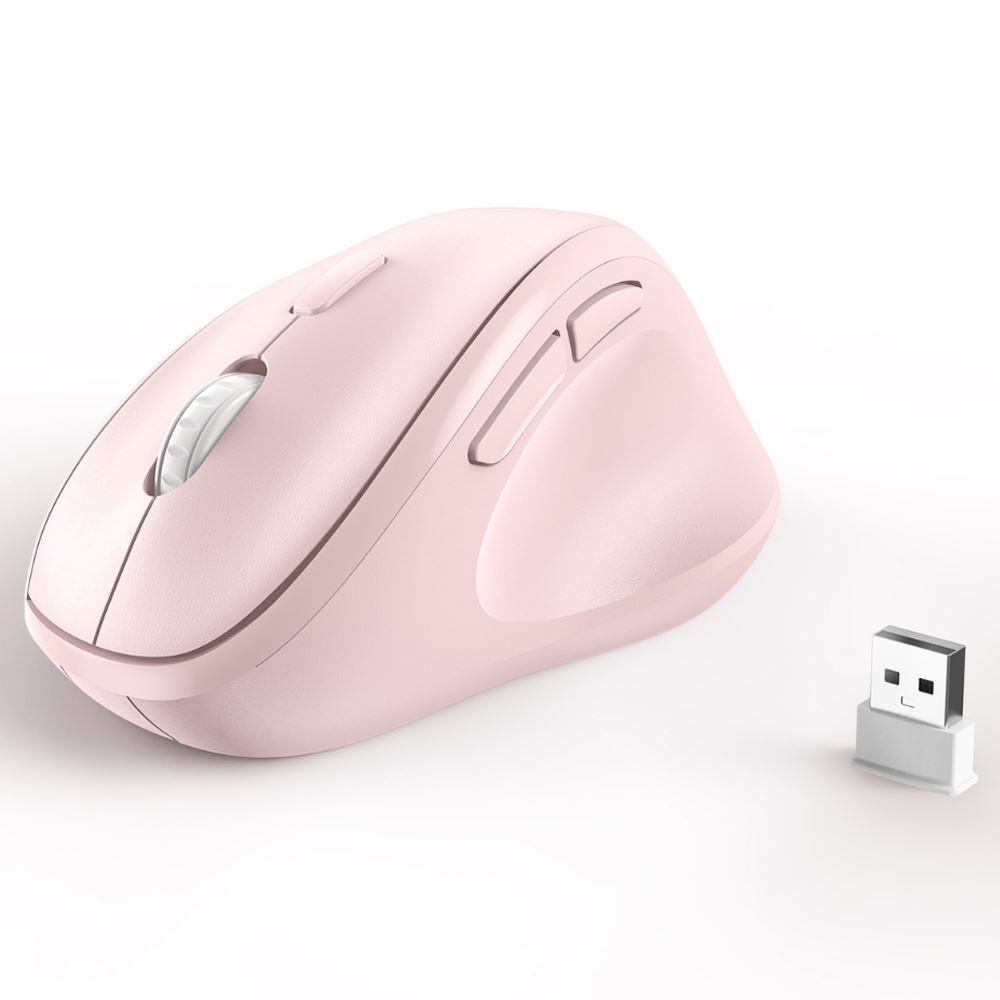 Chuột không dây MicroPack MP-V01W - Hồng Màu Hồng