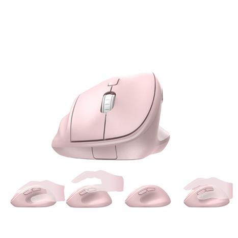 Chuột không dây MicroPack MP-V01W - Hồng Màu Hồng