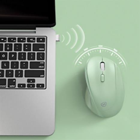 Chuột không dây MicroPack MP-V01W - Xanh lá Màu Xanh lá