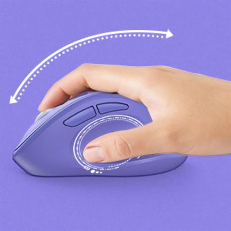 Chuột không dây MicroPack MP-V01W - Tím Màu Tím