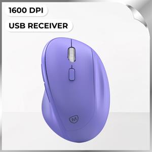 Chuột không dây MicroPack MP-V01W - Tím