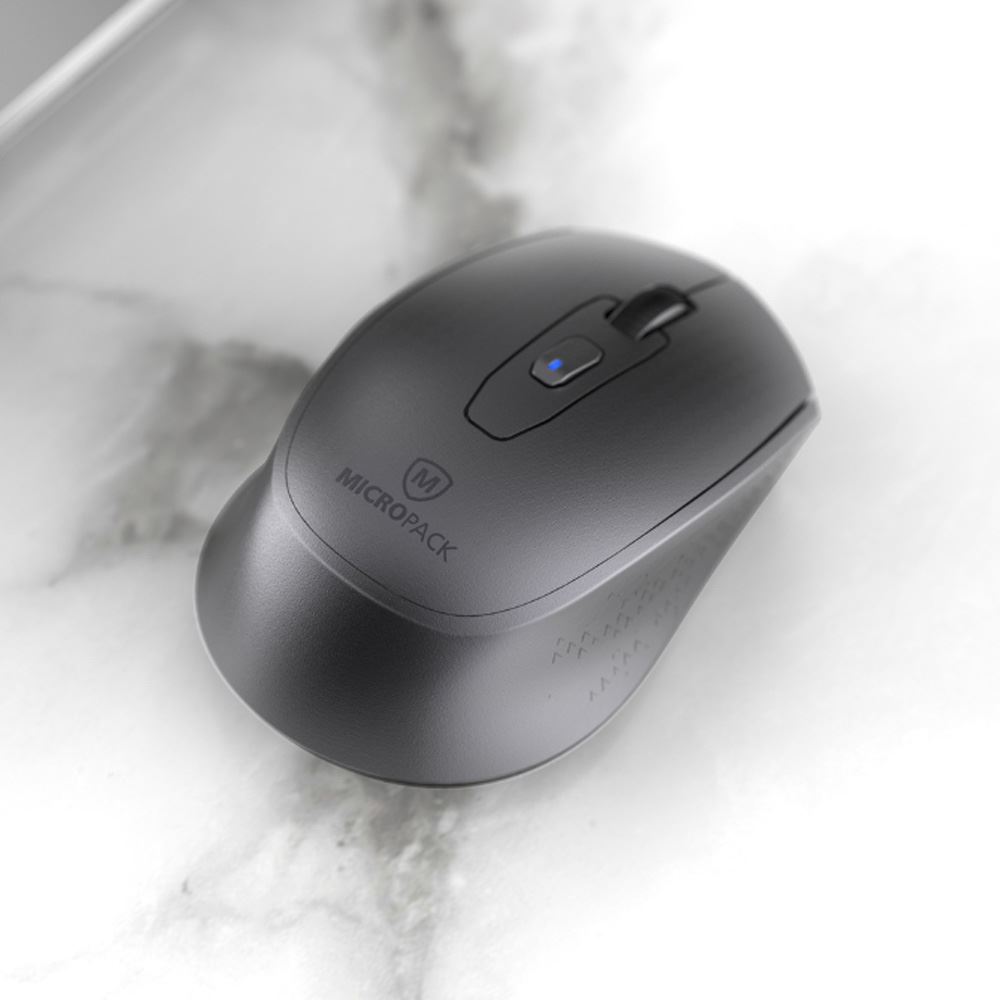 Chuột Bluetooth MicroPack MP-730WT - Xám - 4