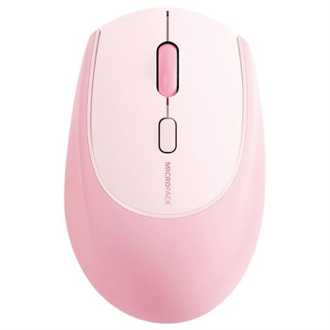 Chuột Bluetooth MicroPack MS-201W - Hồng Màu Hồng