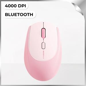 Chuột Bluetooth MicroPack MS-201W - Hồng