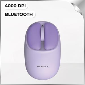 Chuột Bluetooth MicroPack ML-202W - Tím