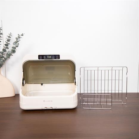 Máy sấy tiệt trùng UV LUMIAS LUD-08 đế nhựa Màu Màu be