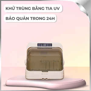 Máy sấy tiệt trùng UV LUMIAS LUD-08 đế inox