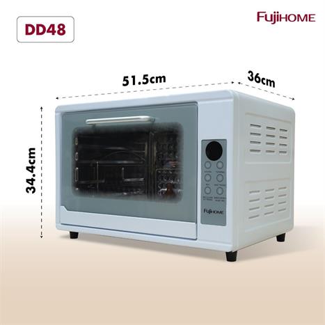 Tủ sấy chén bát tiệt trùng Fujihome DD48 Màu Trắng